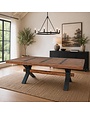 6' Riverside Dining Table - Dark Walnut
