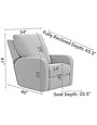 Lullaby Power Auto Glide Recliner - Pebble