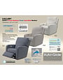 Lullaby Power Auto Glide Recliner - Pebble