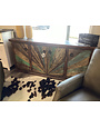 80" Xenia Console - Old Wood/Cascara