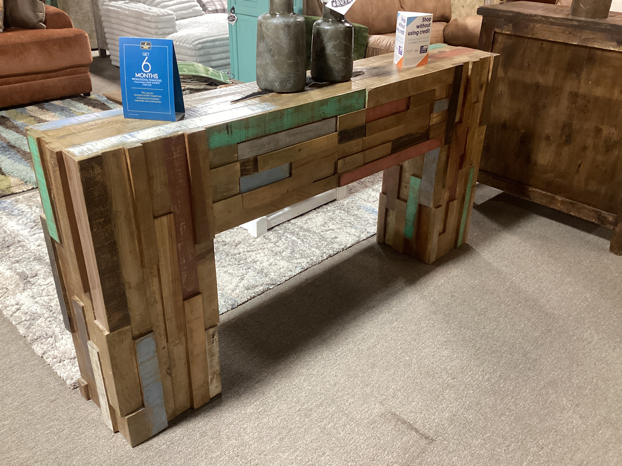 76" Teto Console - Multi Color