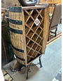 Wine Cave Half Barrel Wine Rack (attach to wall)