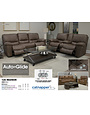 Reznor Power Reclining Loveseat w/Auto Glide - Cigar