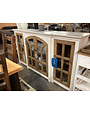 81" Cornelia Console - White/Cascara