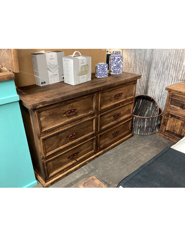 Promo (Economy) 6 Drawer Dresser - Distressed