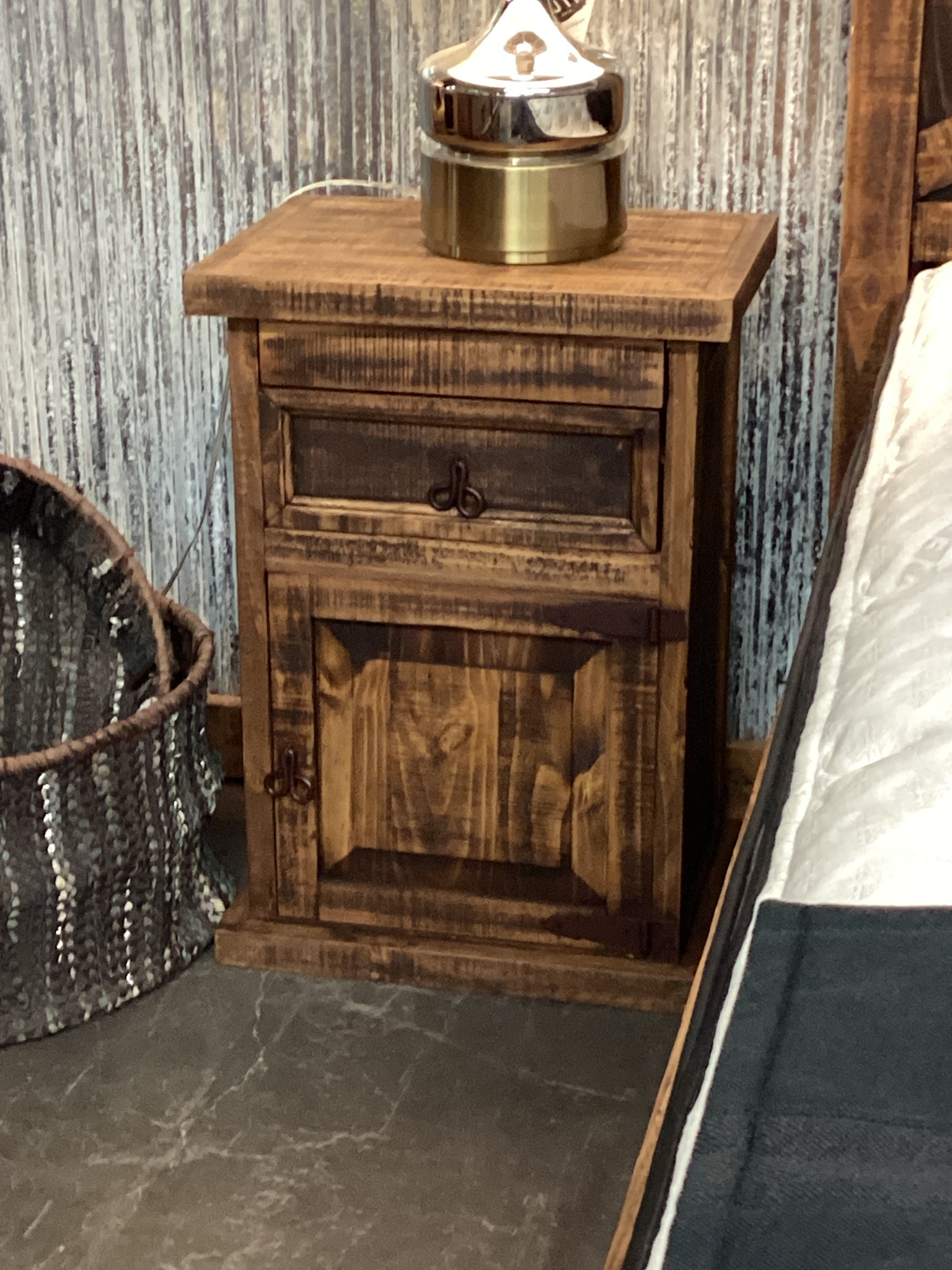 Concealed Nightstand / End Table