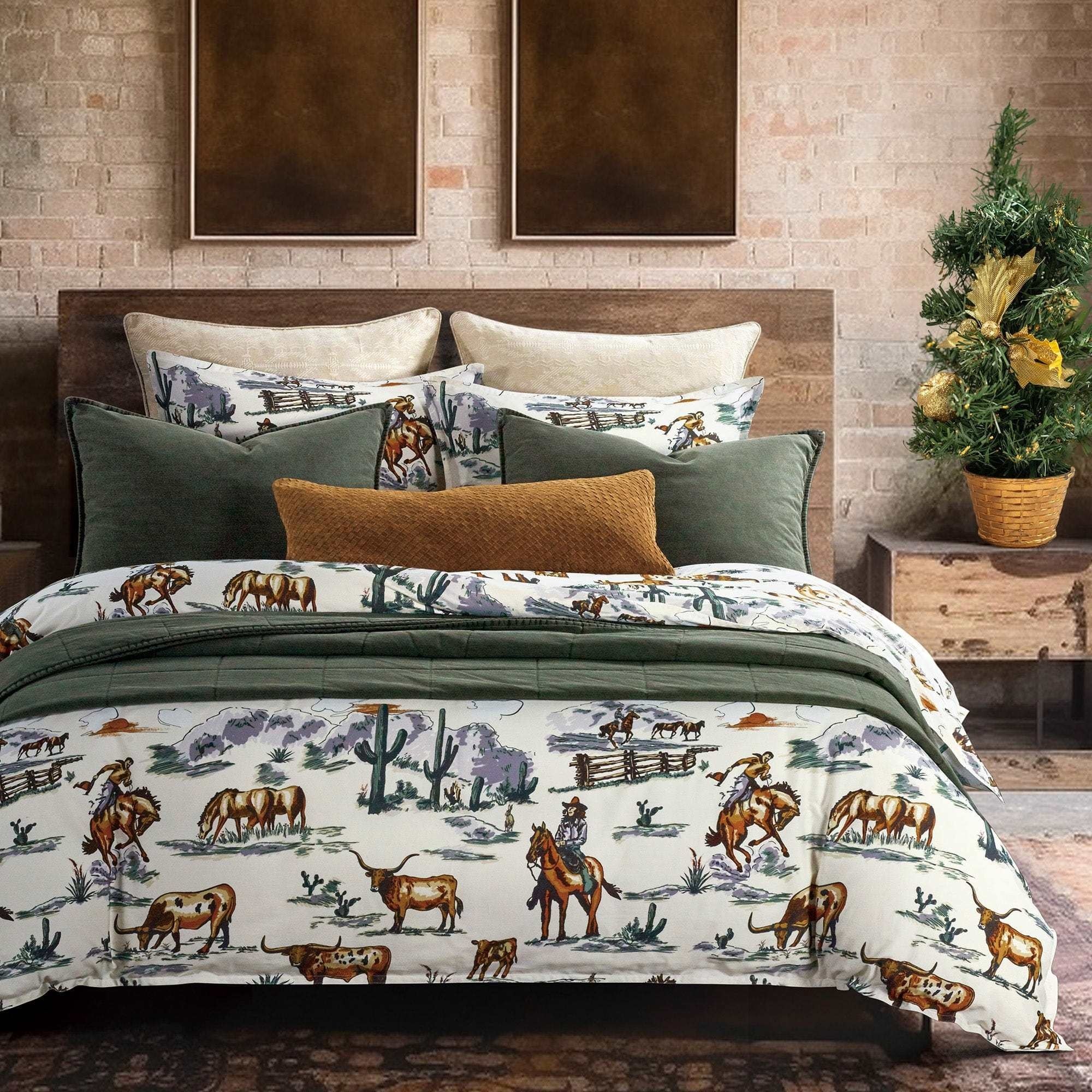 Ranch Life Reversible Comforter Set - Super King