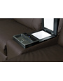 Sanford PlayProof Power Reclining Sectional- Espresso