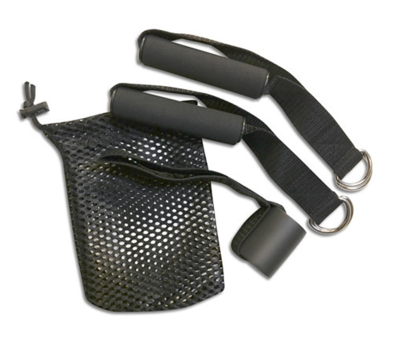 Handles and Door Anchor for Exercise Bands
