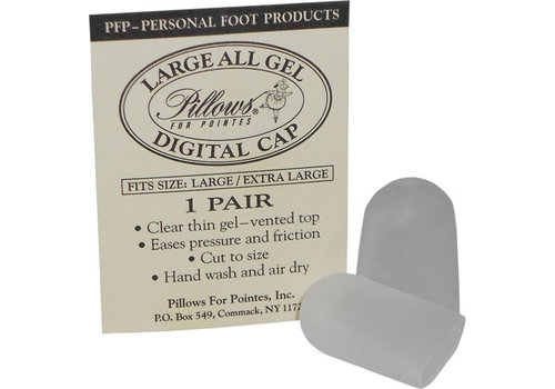 Pillows for Pointe Large All Gel Digital Cap