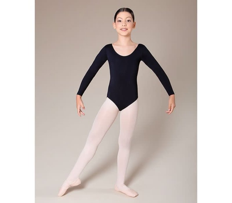 Girls Long Sleeve Leotard, Child Long Sleeve Leotard