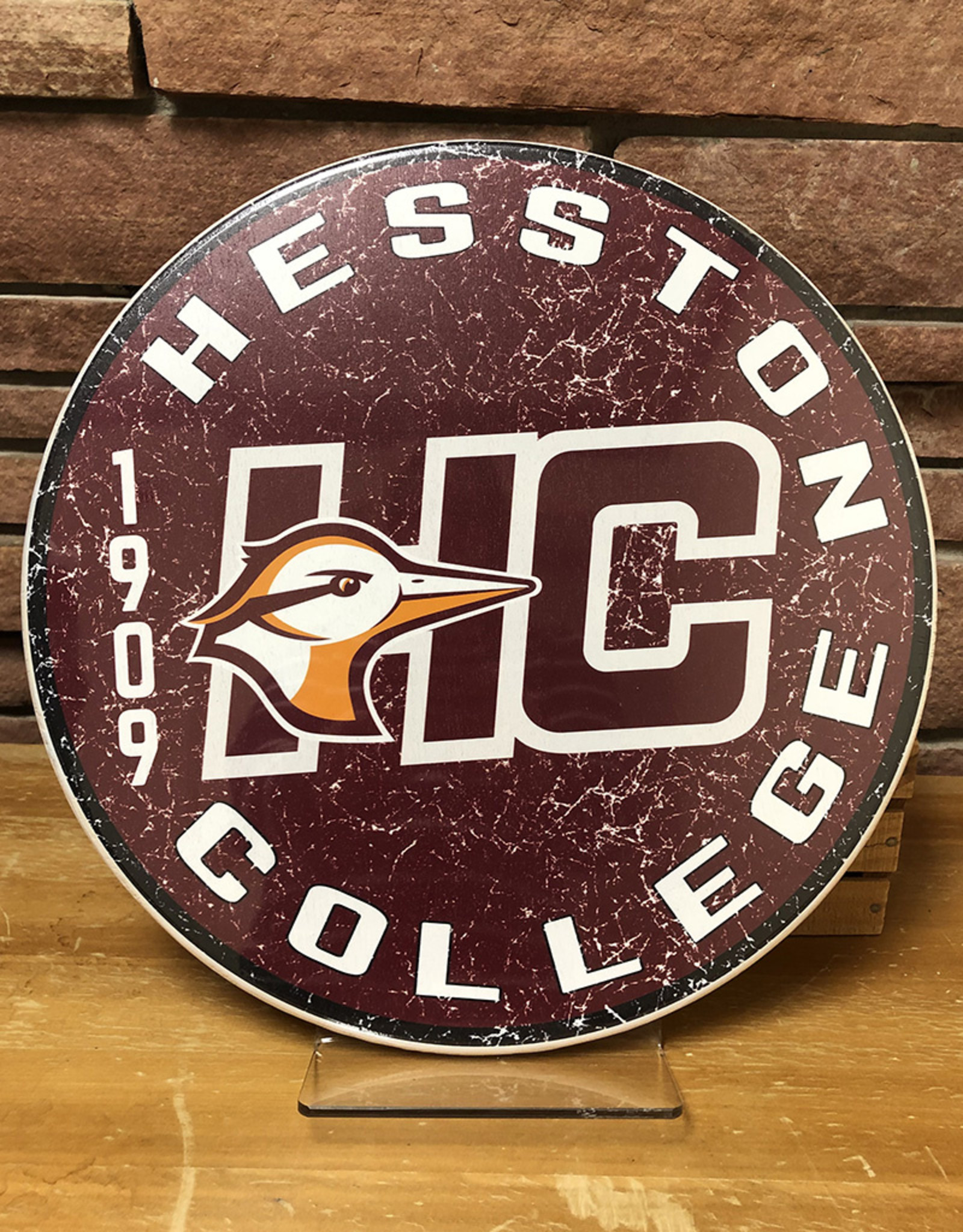 HC Wooden Sign - Hesston College