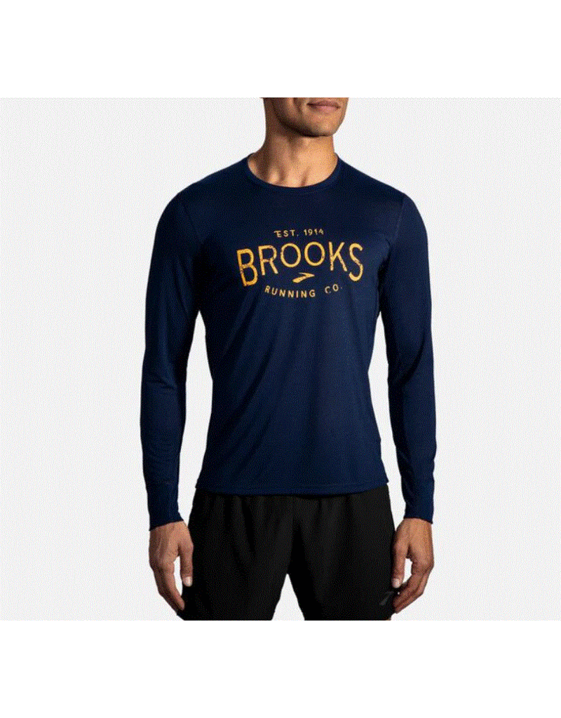 Brooks Brooks Men's Distance Graphic LS