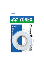 Yonex YONEX CLEAN GRAP 3 PACK WHITE