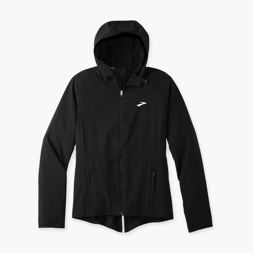 Brooks Canopy Jacket - Raisin Glitch Print