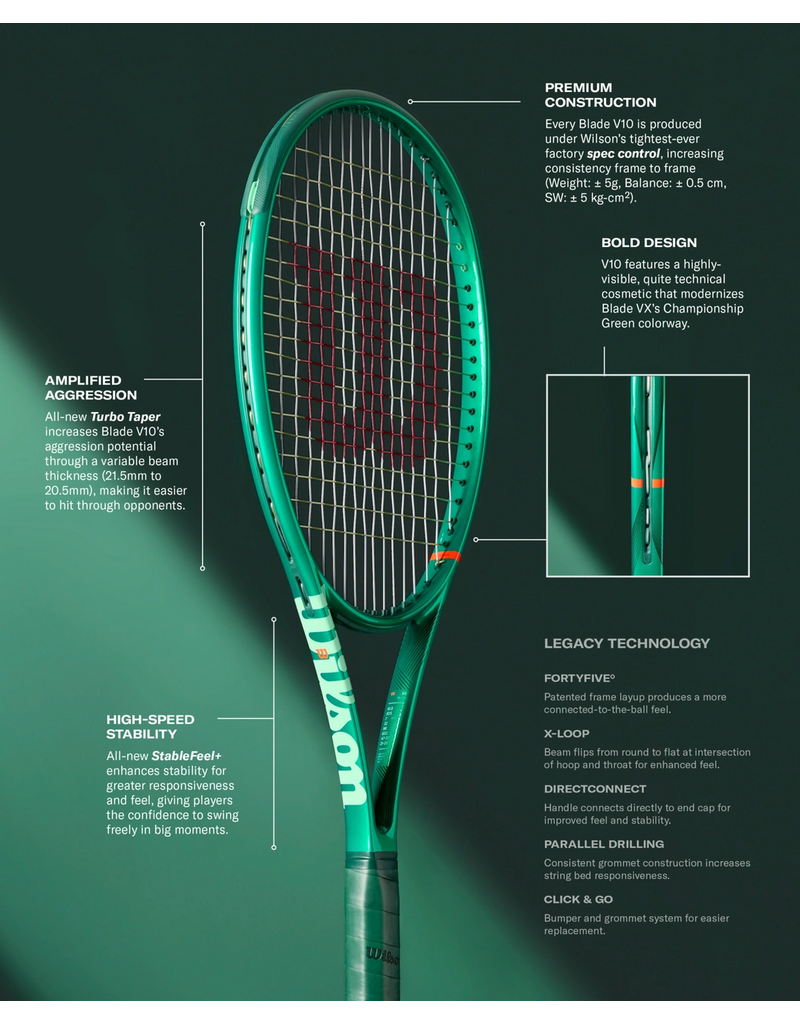 Wilson WILSON BLADE 98 16X19 V10