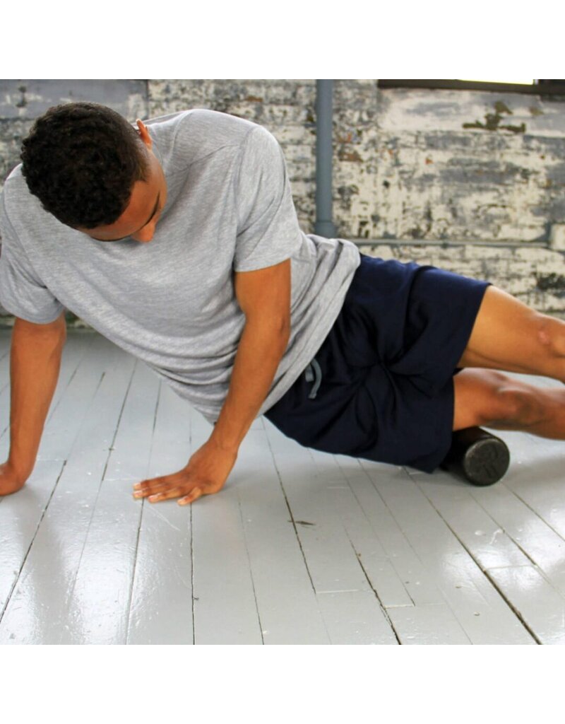 PROTEC Foam Roller 4x12 Black Firm