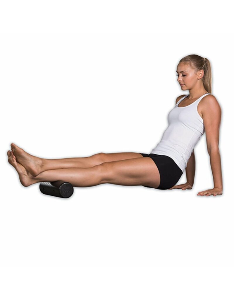 PROTEC Foam Roller 4x12 Black Firm
