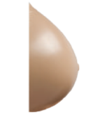 Nearly Me Modified Full Oval Silicone Breast Form 975