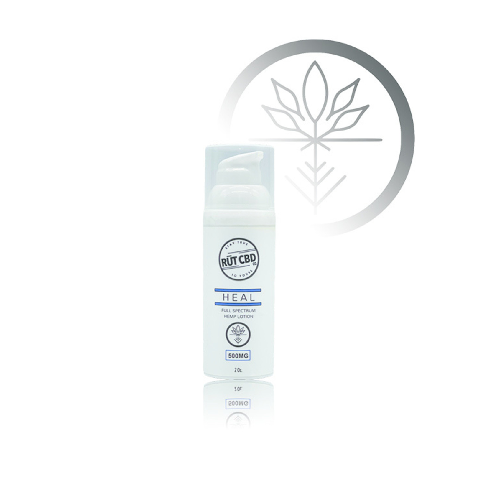 RŪT CBD CO. Heal 500mg sports lotion