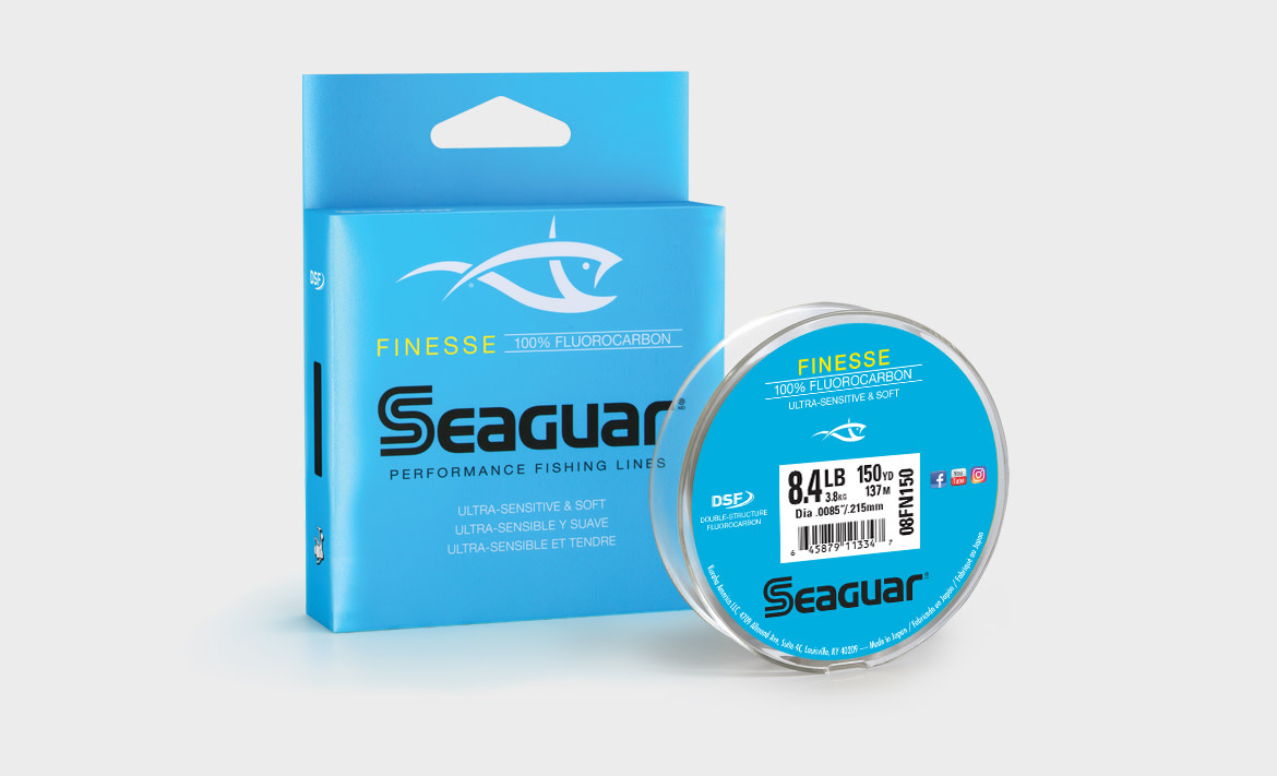Seaguar Finesse 100% Fluorocarbon 150 YD - Discount Fishing Tackle