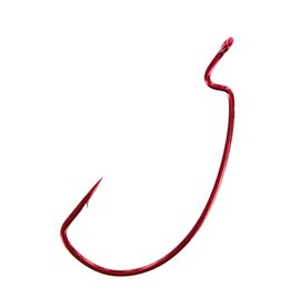 Gamakatsu Gamakatsu Offset Shank Worm EWG Hook (Red)