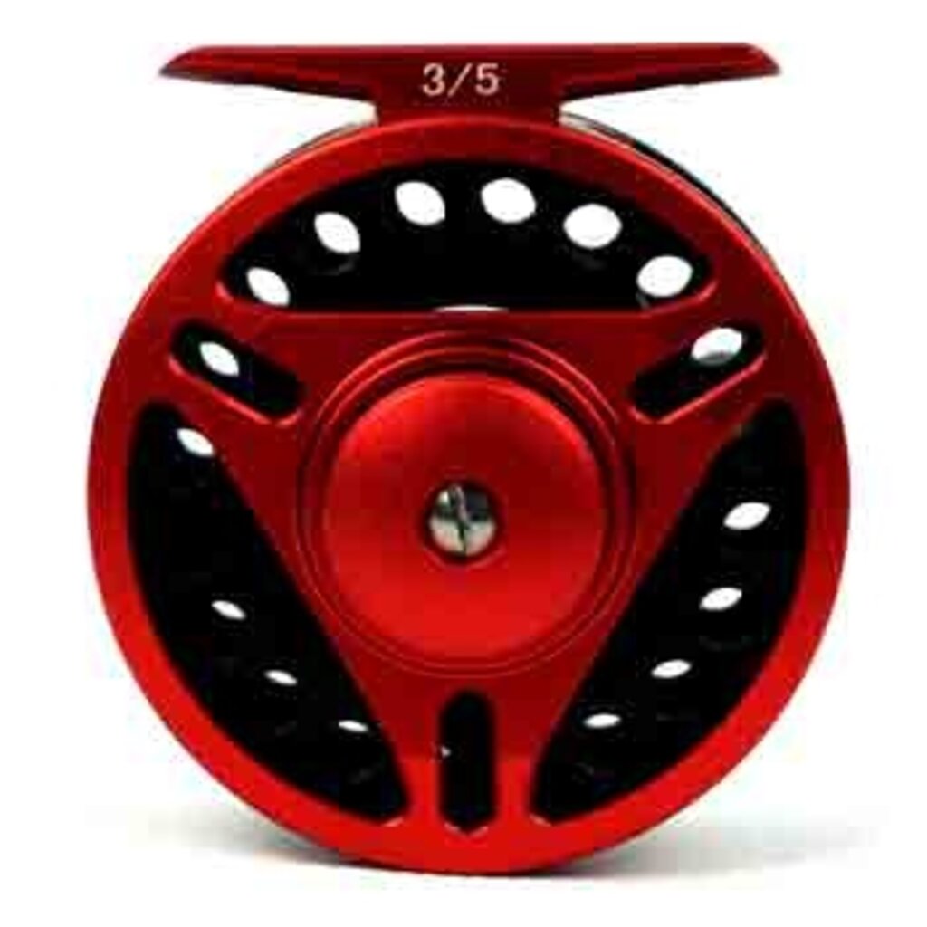 Spptty Fly Reel, Cnc Processing 3 Bearings Efficient Braking Fly Fishing Reel For Outdoor Fishing