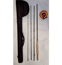 Advanced 9'0" 5wt Fly Rod Combo With Cutthroat Reel, Line, and Case
