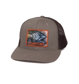 Fishpond Fishpond Slab Trucker Hat Sandstone Brown