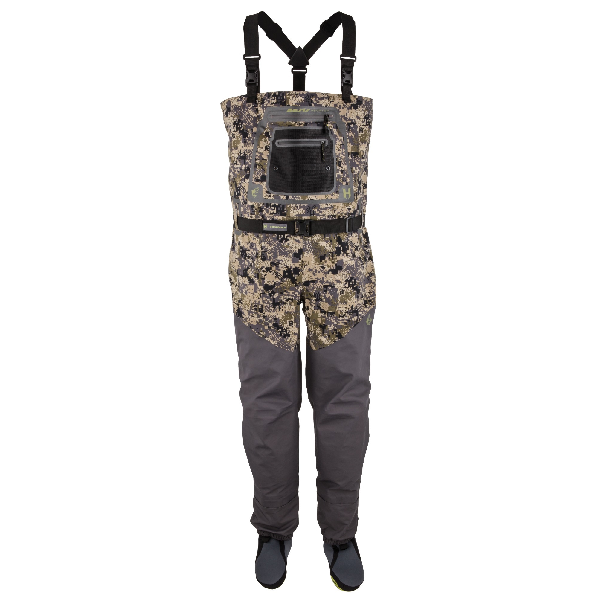 Hodgman Aesis Sonic Stocking Foot Chest Waders Digi Camo - Discount Fishing  Tackle