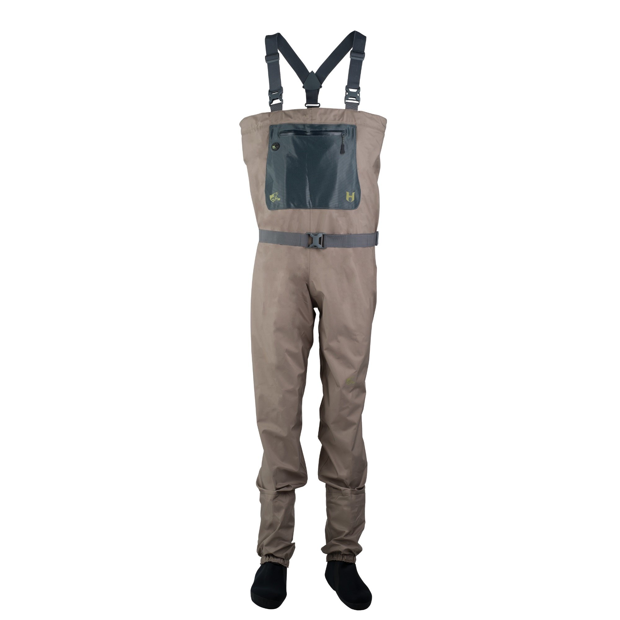 8Fans's Triple-Layer Breathable Neoprene Stocking-Foot Pant Waders