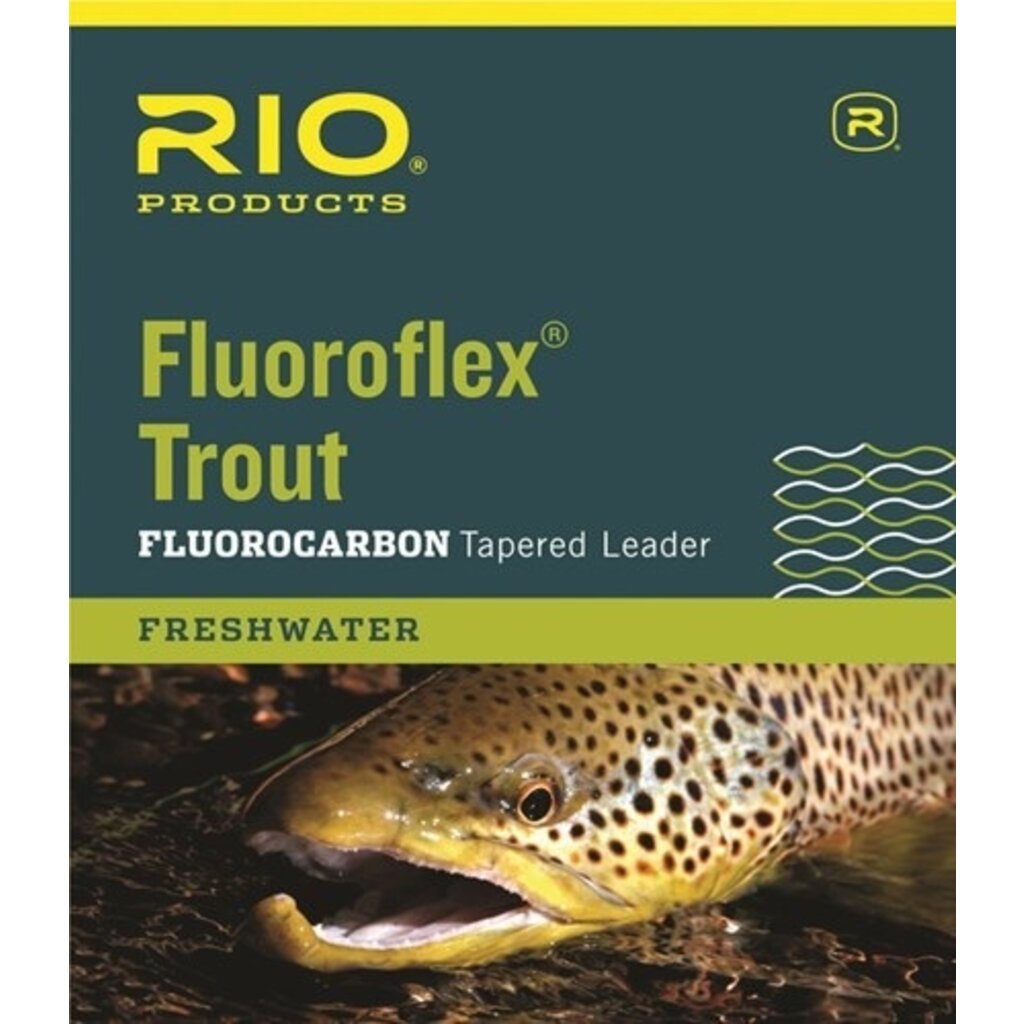 RIO Rio Fluoroflex Trout Leader 9Ft