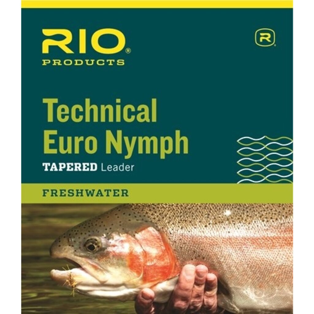 Technical Euro Nymph Leader w/ Indicator Tippet and Ring 14ft 2X/4X -  Discount Fishing Tackle