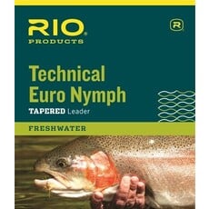 RIO Rio Technical Euro Nymph Leader w/ Indicator Tippet and Ring 14ft 2X/4X