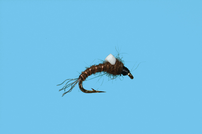 Solitude Fly Company Foam Back Emerger Chocolate  (f1) (Chocolate Thunder)