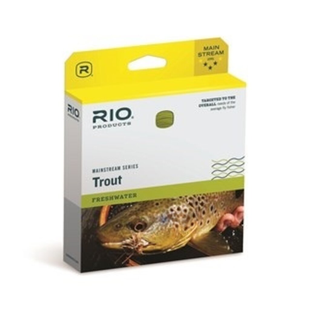 RIO Rio Mainstream Trout WF8F Lemon Green