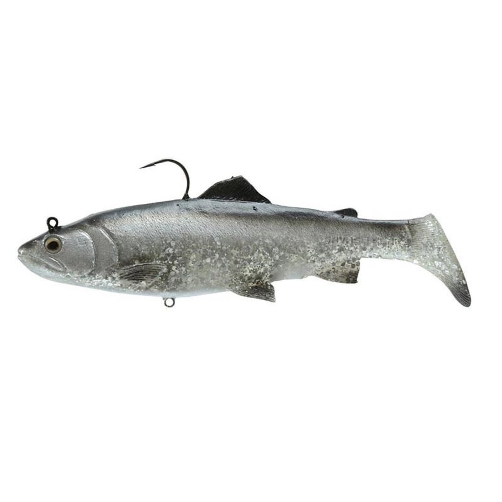 Savage Gear 3D Real Trout Swimbait, Dirty Silver, 7 - Discount Fishing  Tackle
