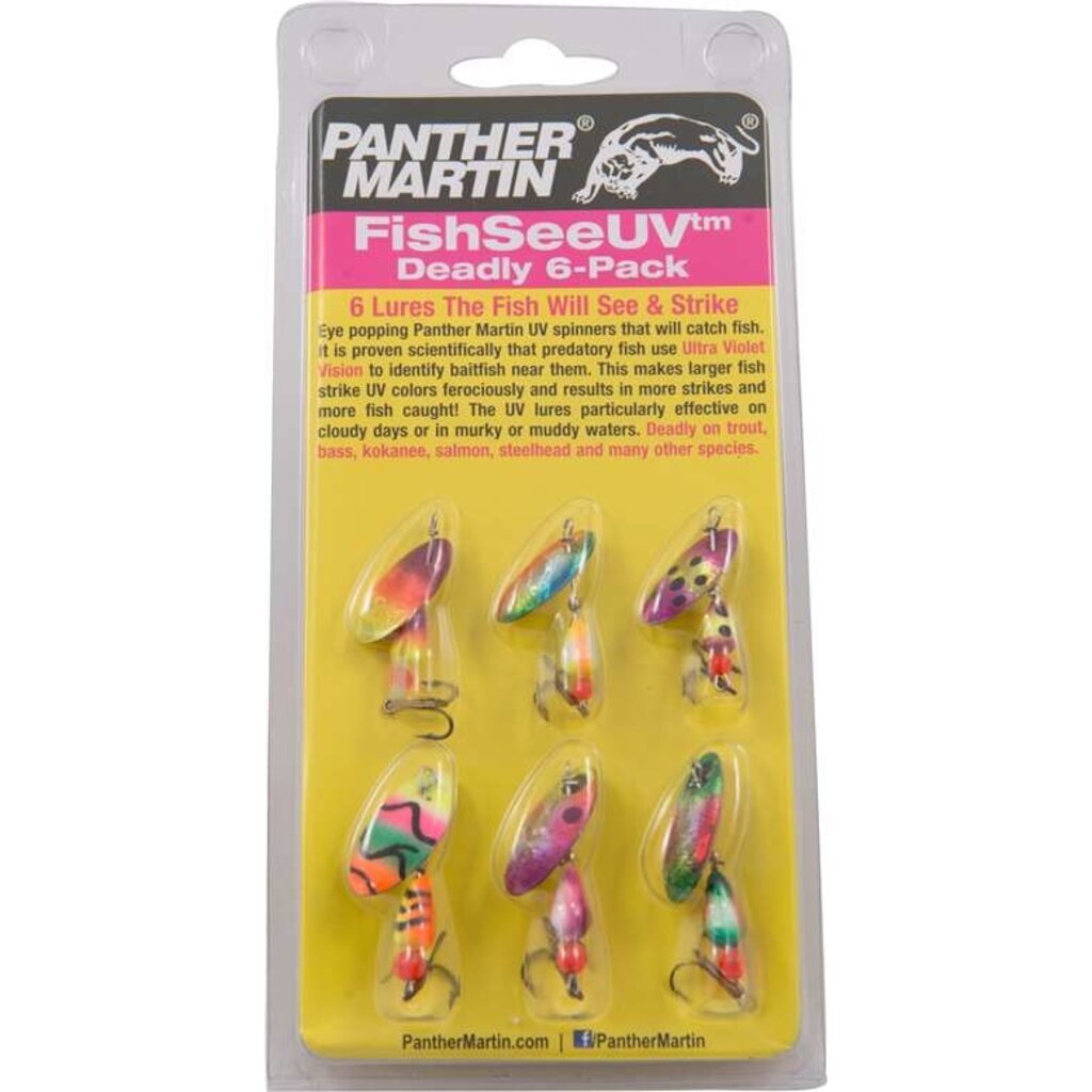 Panther Martin Panther Martin FishSeeUV Deadly 6-Pack