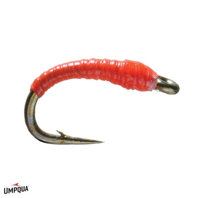 Umpqua Pure Midge Barr's Fire Red 18  (i3)