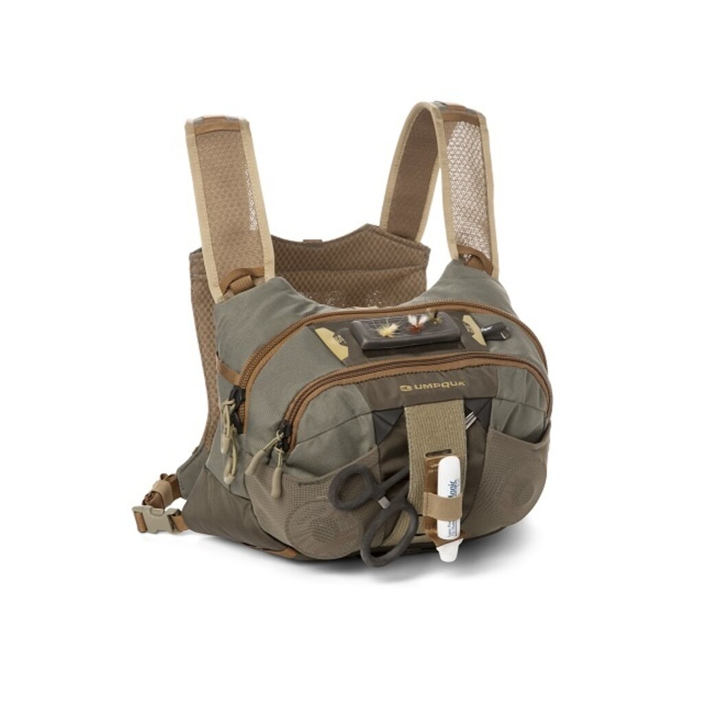 Umpqua ZS Overlook 500 Chest Pack Olive - Discount Fishing Tackle