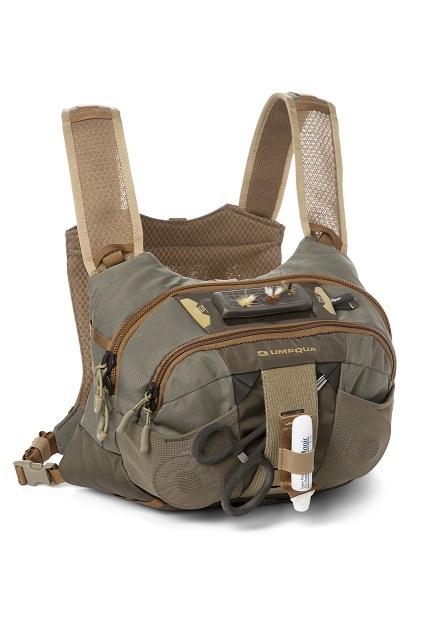 Umpqua ZS Overlook 500 Chest Pack Olive - Discount Fishing Tackle