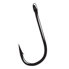 Gamakatsu Gamakatsu Trailer Hook Nickel, Loose Pack