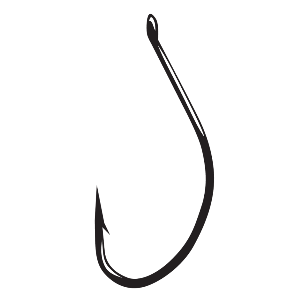 Gamakatsu Split Shot / Drop Shot Hooks Black 25/pk