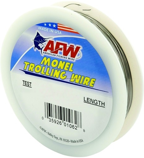 AFW H030-4 Monel Trolling Wire 30Lb - Discount Fishing Tackle