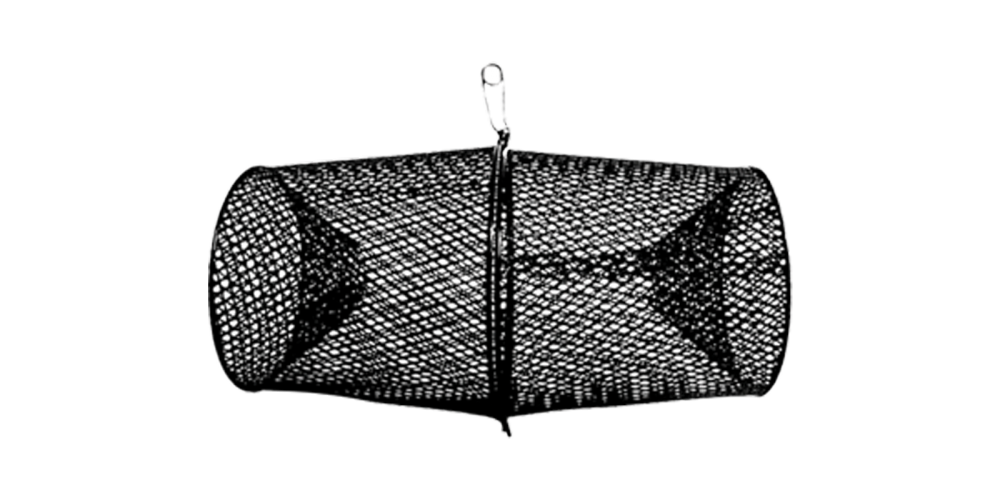 Black Coated Wire Minnow Trap