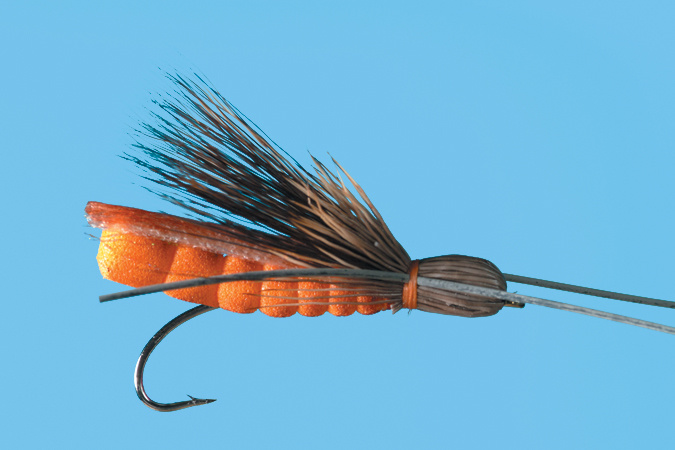 Solitude Fly Company Salmon Fly Foam Stone 4