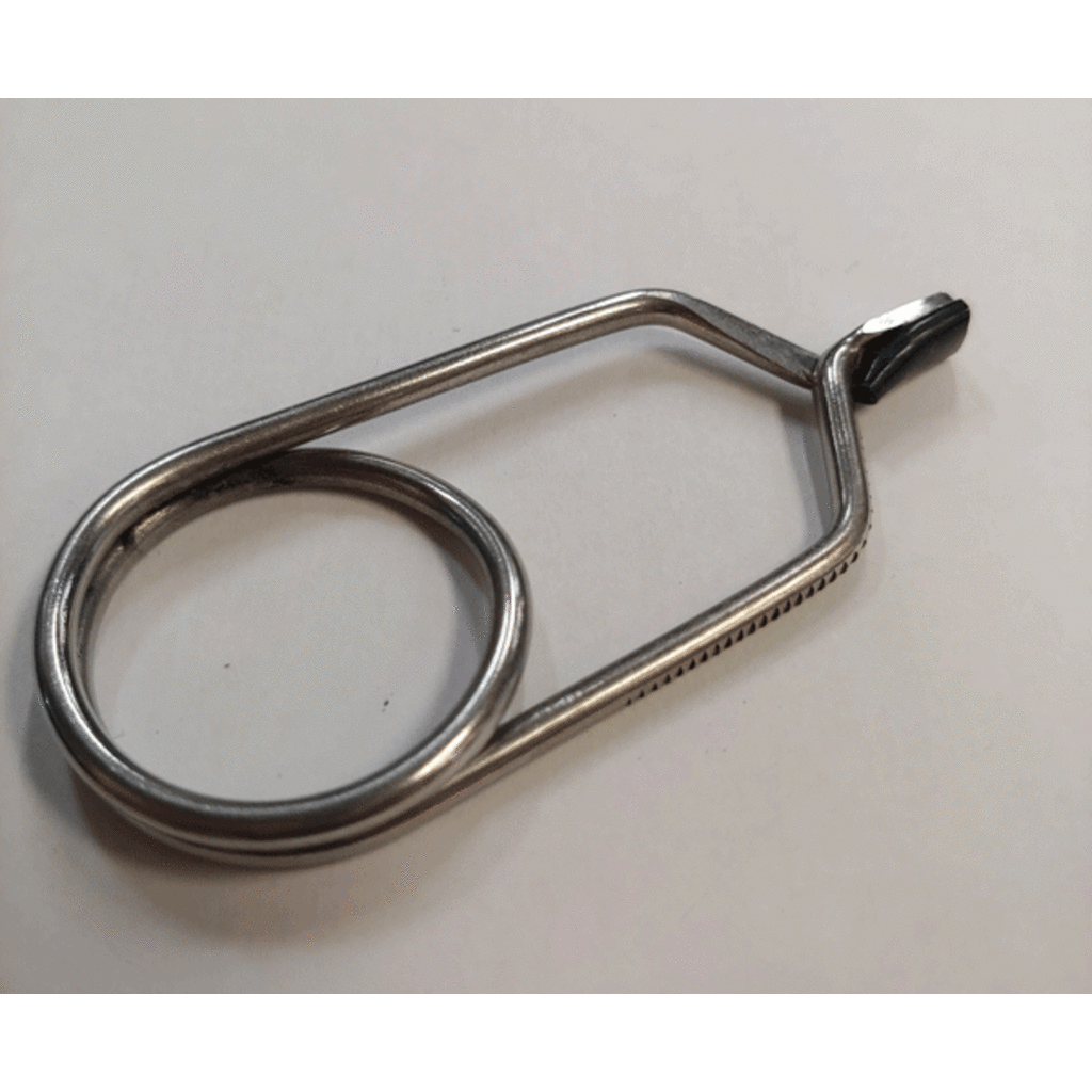 Hareline Rubber Sleeved Hackle Pliers