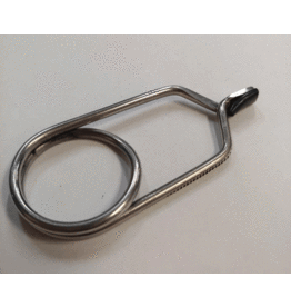 Hareline Rubber Sleeved Hackle Pliers