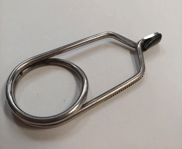 RUBBER SLEEVED HACKLE PLIERS - Discount Fishing Tackle