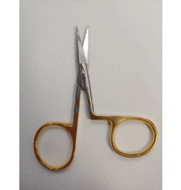 Dr. Slick All Purpose Scissor, 4", Twisted Gold Loop